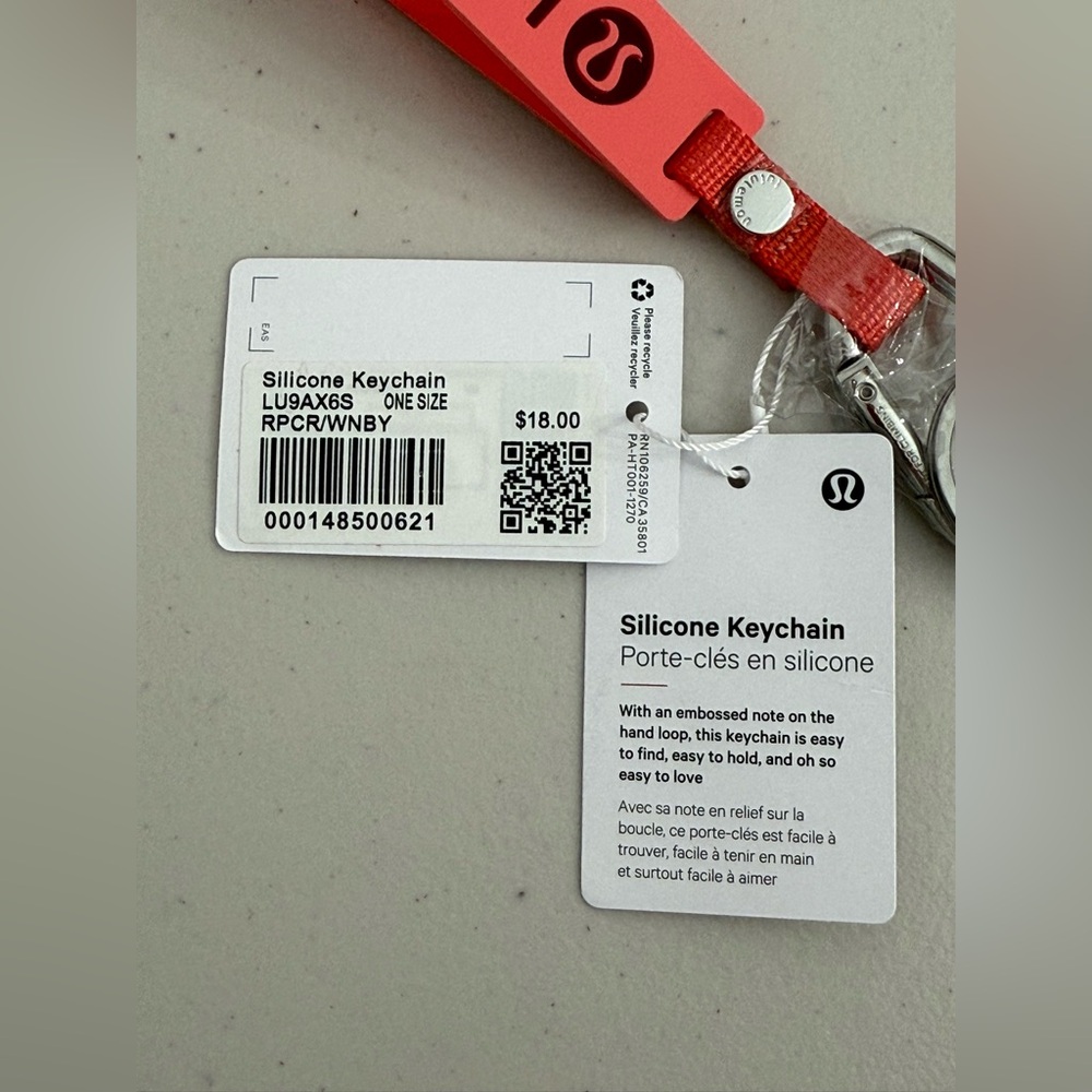 Lululemon Silicone Keychain RPCR/WNBY - Picture 3 of 4